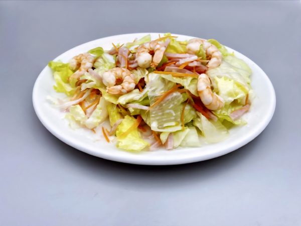 116. Ensalada con gambas