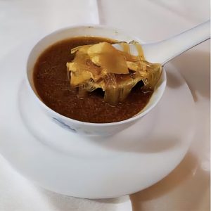14. Sopa de fideos chinos con pollo