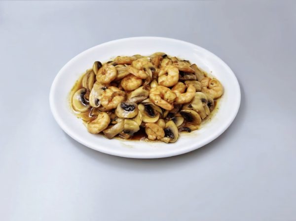 45. Gambas con champiñón