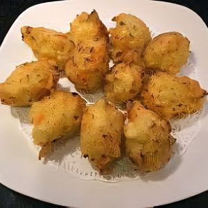 51. Bolitas de verdura fritas
