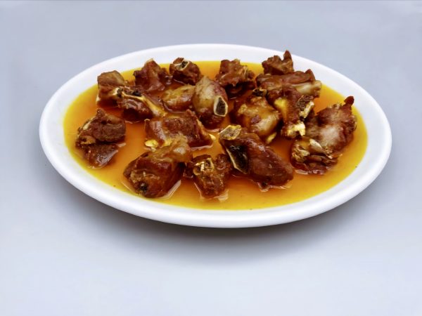 68. Costilas al horno con salsa agridulce