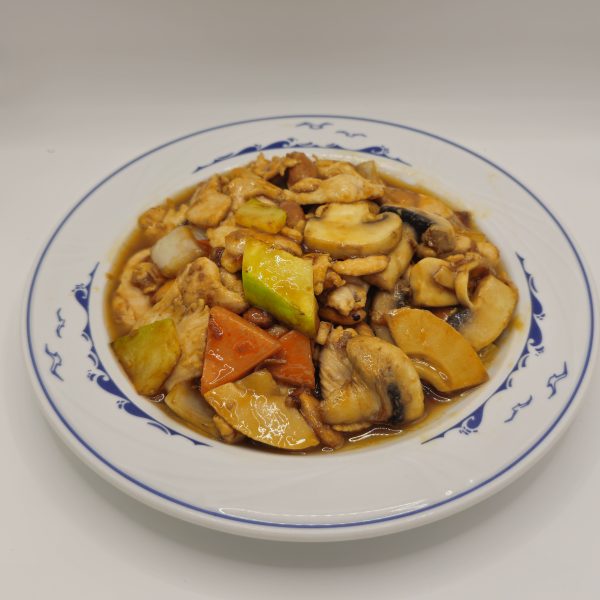 76. Pollo con almendras