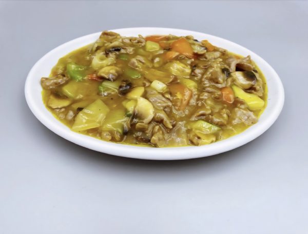 81. Ternera con salsa curry
